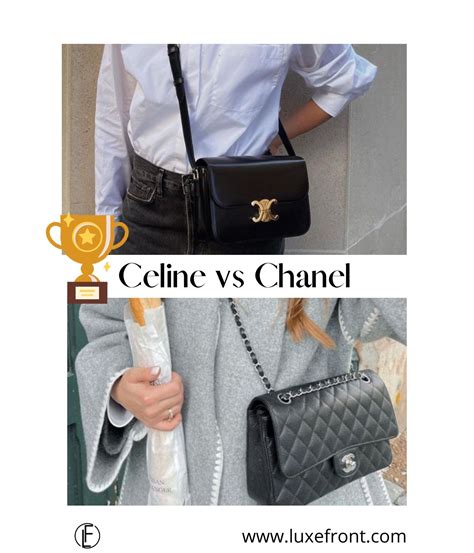 celine or chanel|Celine vs Chanel Bags. The Battle Of The CCs .